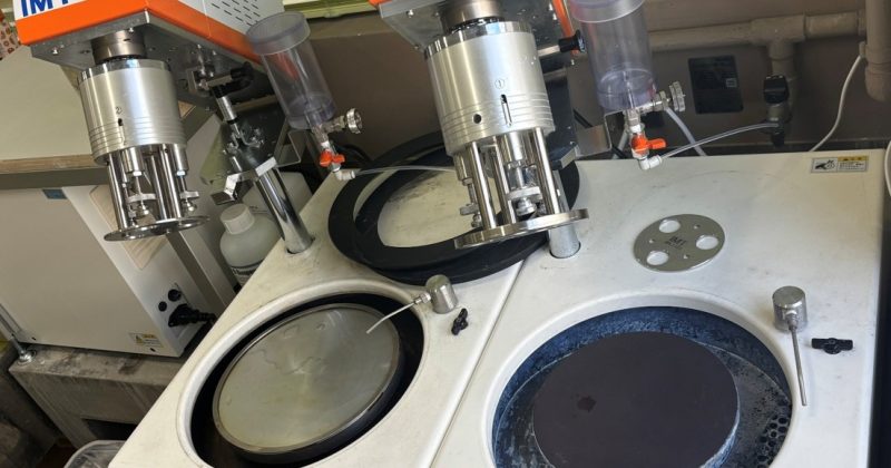 試料研磨関連機器の導入