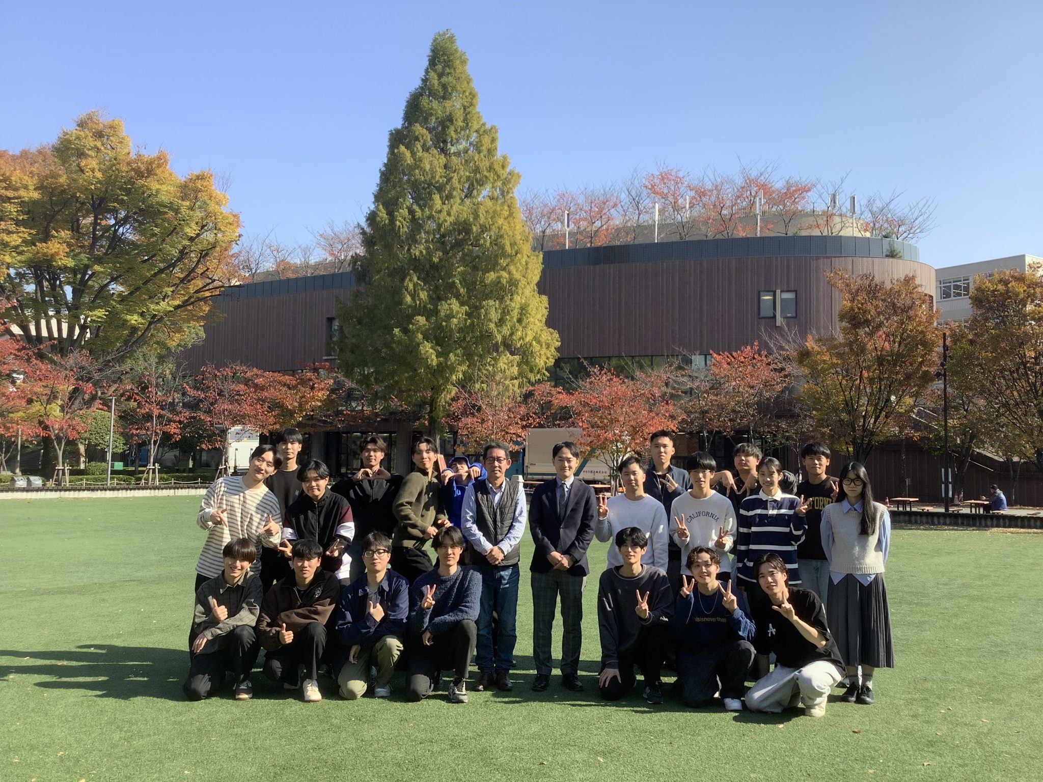 【N25-23】研究室メンバーの集合写真を撮影 – 資源循環工学研究室